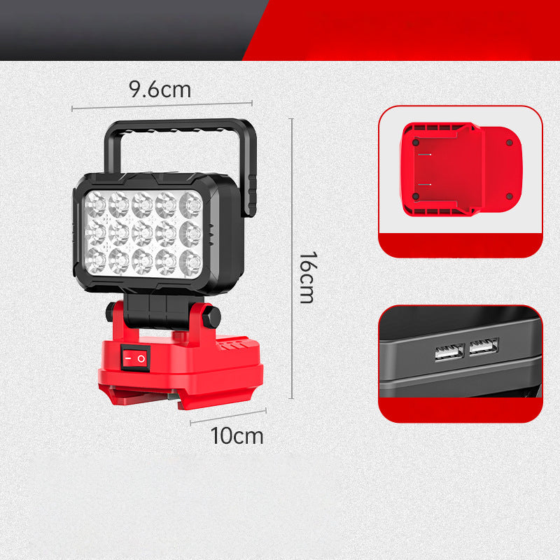 Beamcraft™ – 180° Pivoting LED Work Light with Dual USB Power Bank & Universal Battery Fit + 50% OFF - Image 10
