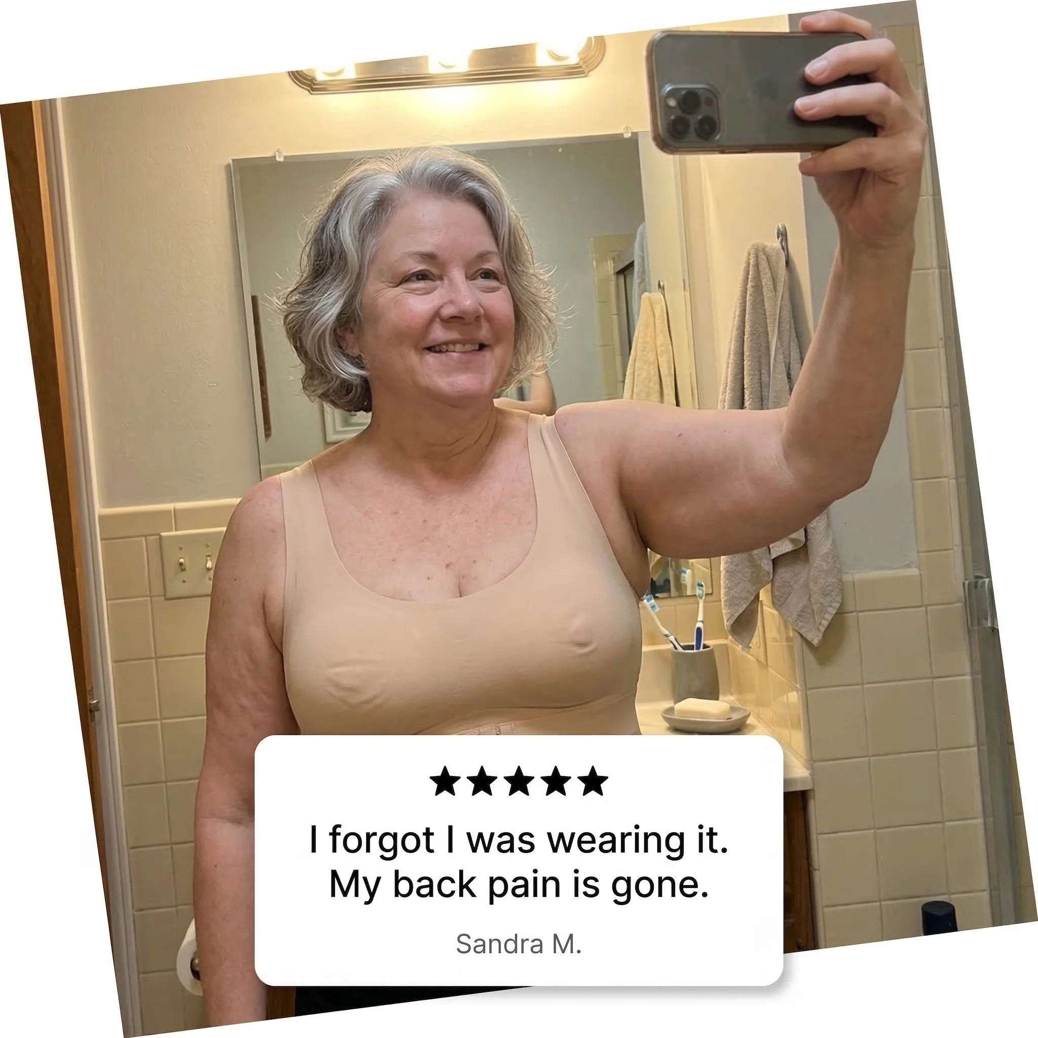 Poise™ – Front Closure Cross-Back Wireless Posture Bra + 50% OFF - Image 7