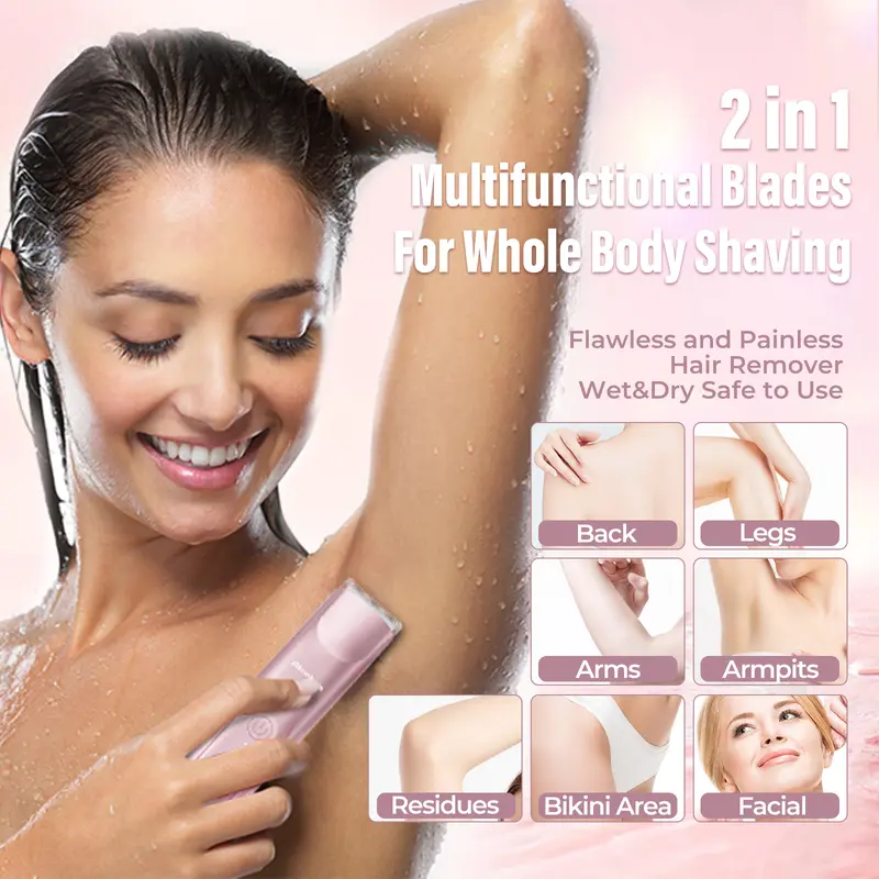 The AuraSmooth 2-in-1 Trimmer — Painless Precision from Head to Toe + 50% OFF