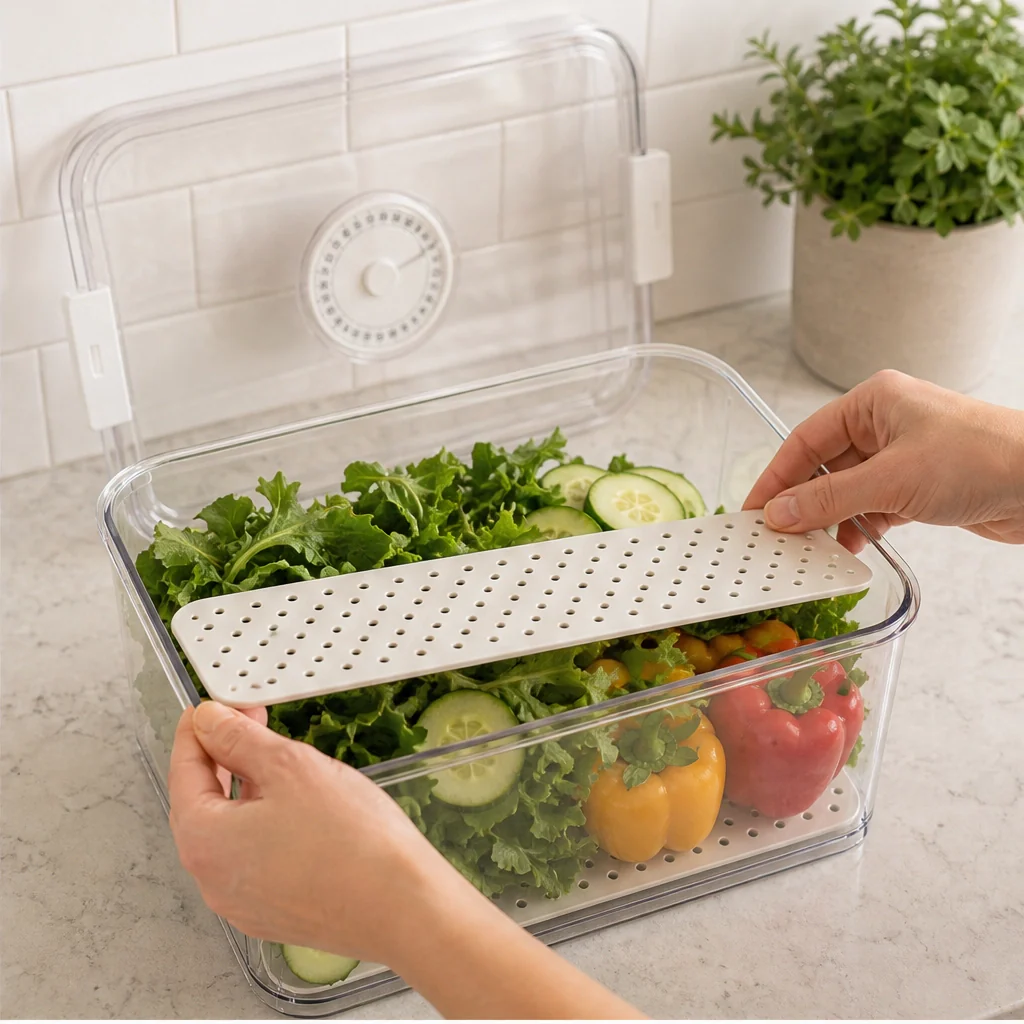 Crispen™ – Produce Saver Containers with Date Timer & Drainage + 50% OFF - Image 11