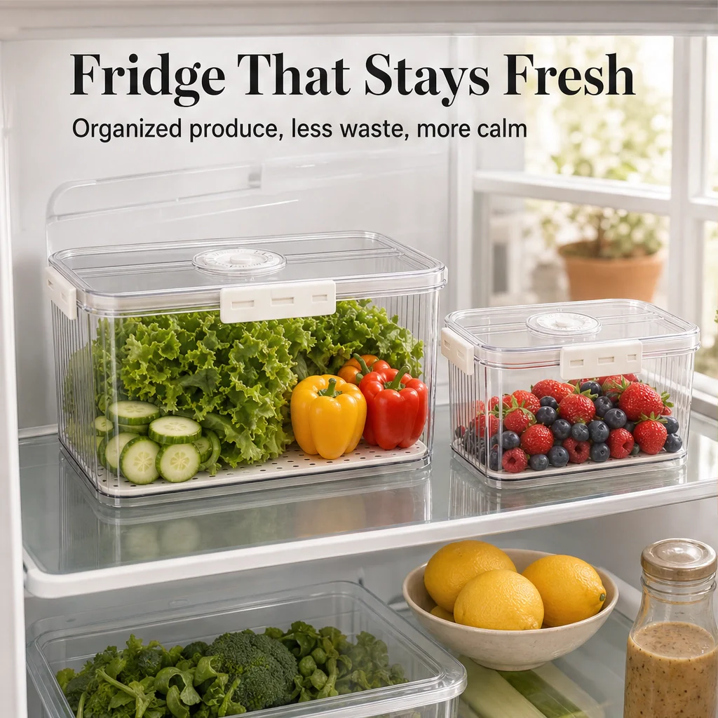 Crispen™ – Produce Saver Containers with Date Timer & Drainage + 50% OFF - Image 6