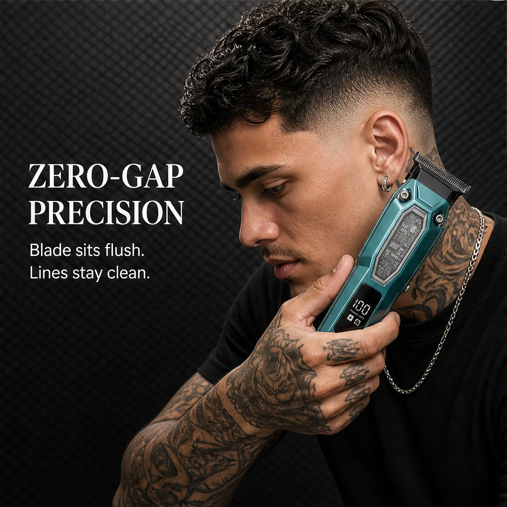 Hone™ – Cordless T-Blade Trimmer with LED Display & 120-Min Runtime + 50% OFF - Image 2