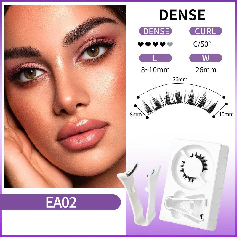 Plumelle™ – Reusable Magnetic Lashes with Built-In Eyeliner Effect & Applicator + Buy 1 Get 1 FREE - Image 14