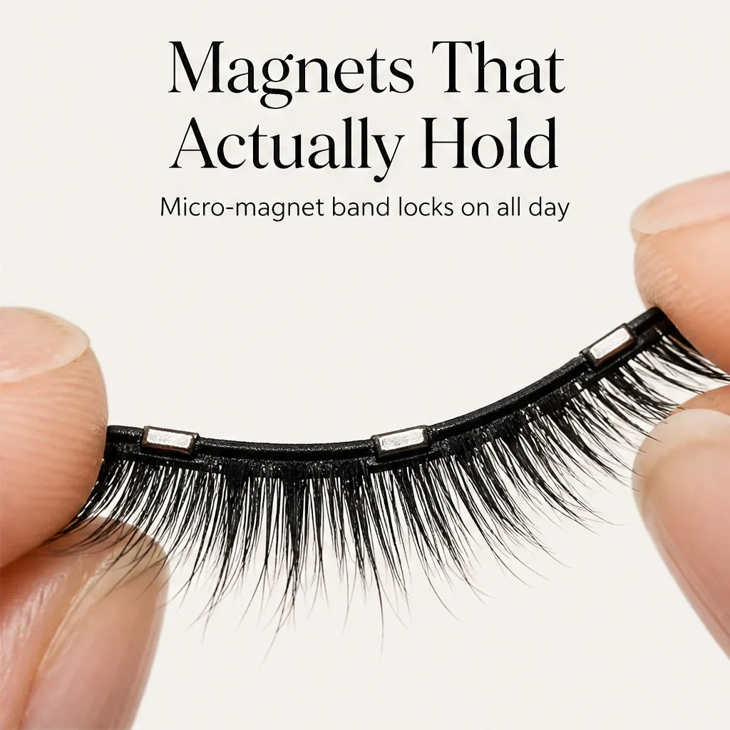 Plumelle™ – Reusable Magnetic Lashes with Built-In Eyeliner Effect & Applicator + Buy 1 Get 1 FREE - Image 7
