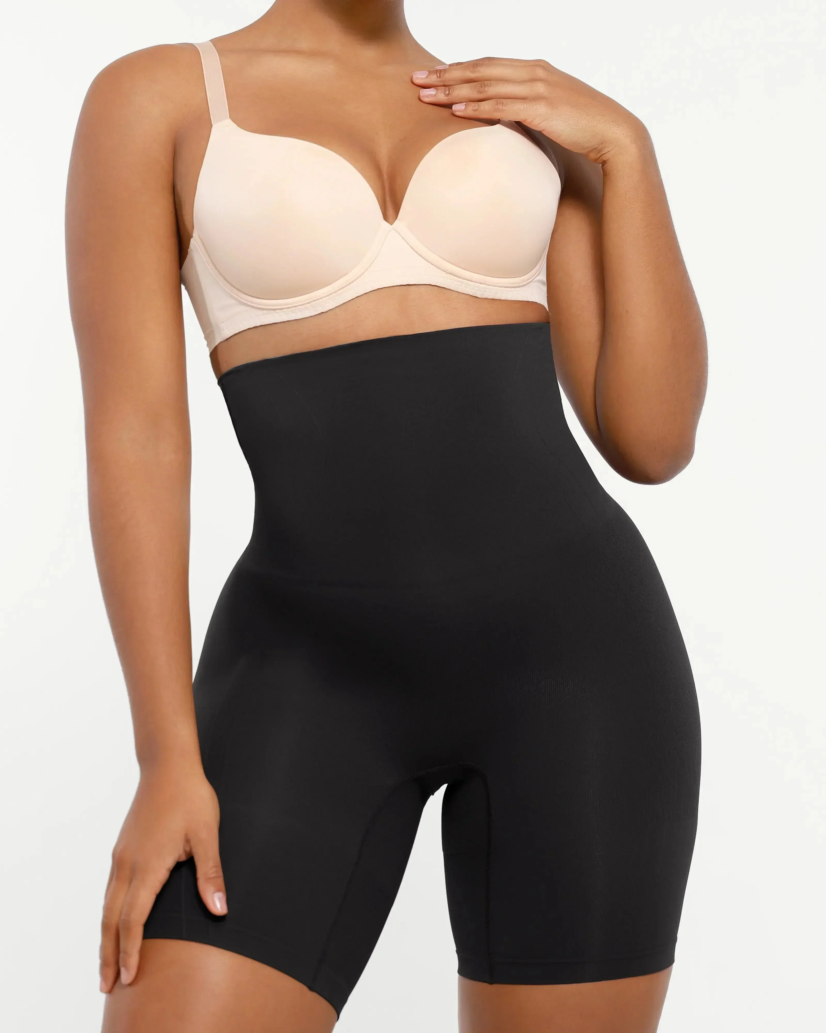 Sculptra™ – Seamless High-Waist Tummy Control & Butt-Lifting Shapewear Shorts + 50% OFF - Image 3