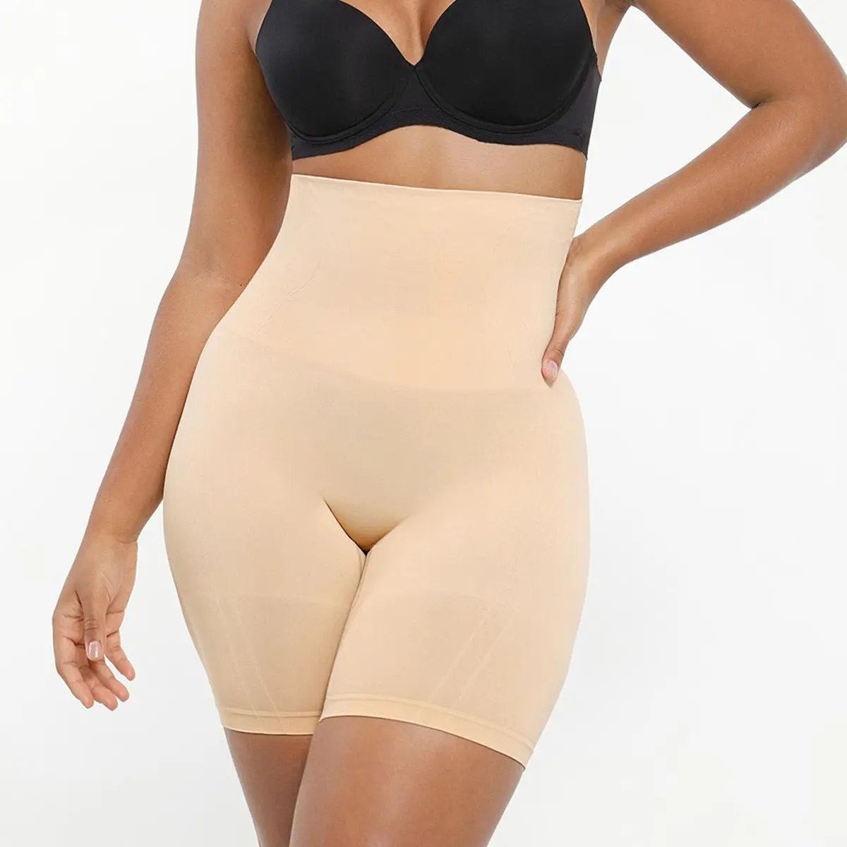 Sculptra™ – Seamless High-Waist Tummy Control & Butt-Lifting Shapewear Shorts + 50% OFF - Image 6