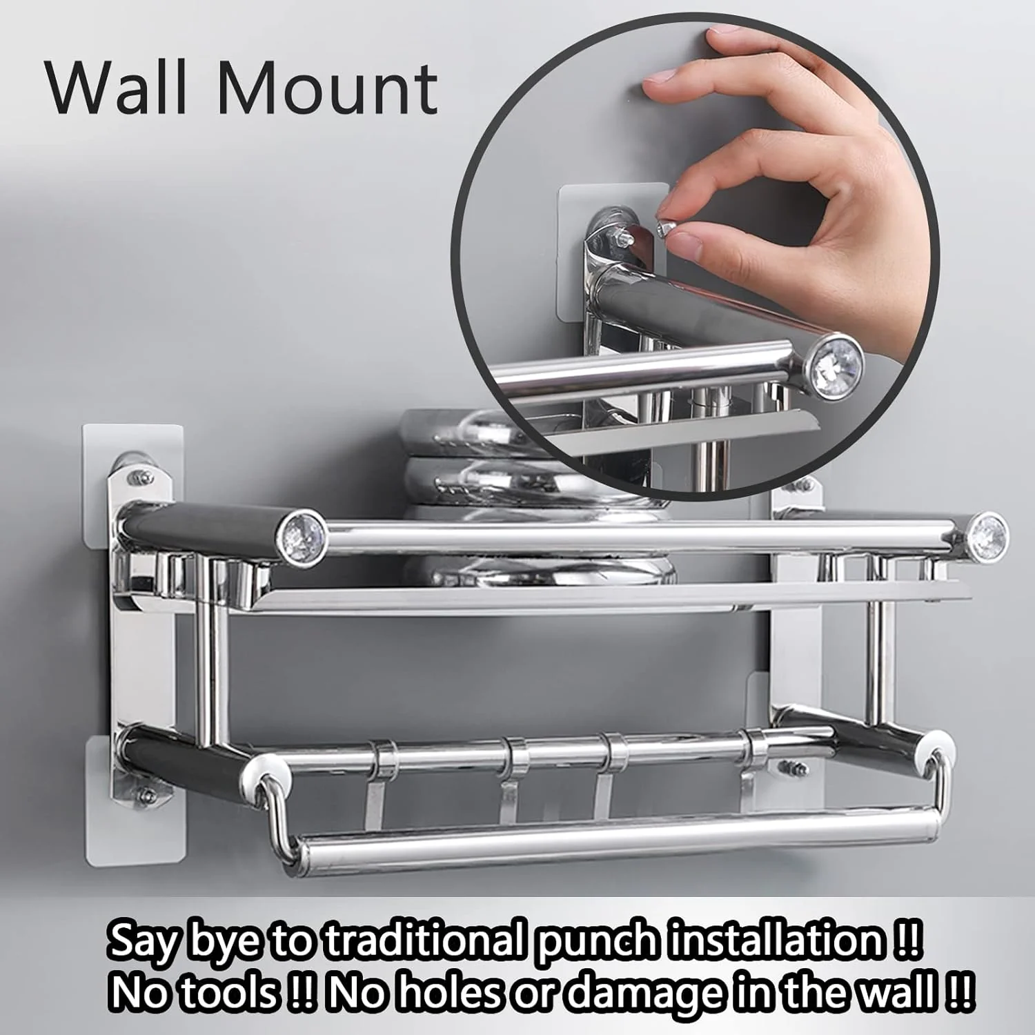The AuraGrip Screw Hooks — No Drill, No Damage, Just Stick & Hang! + Buy 1 GET 1 FREE - Image 2