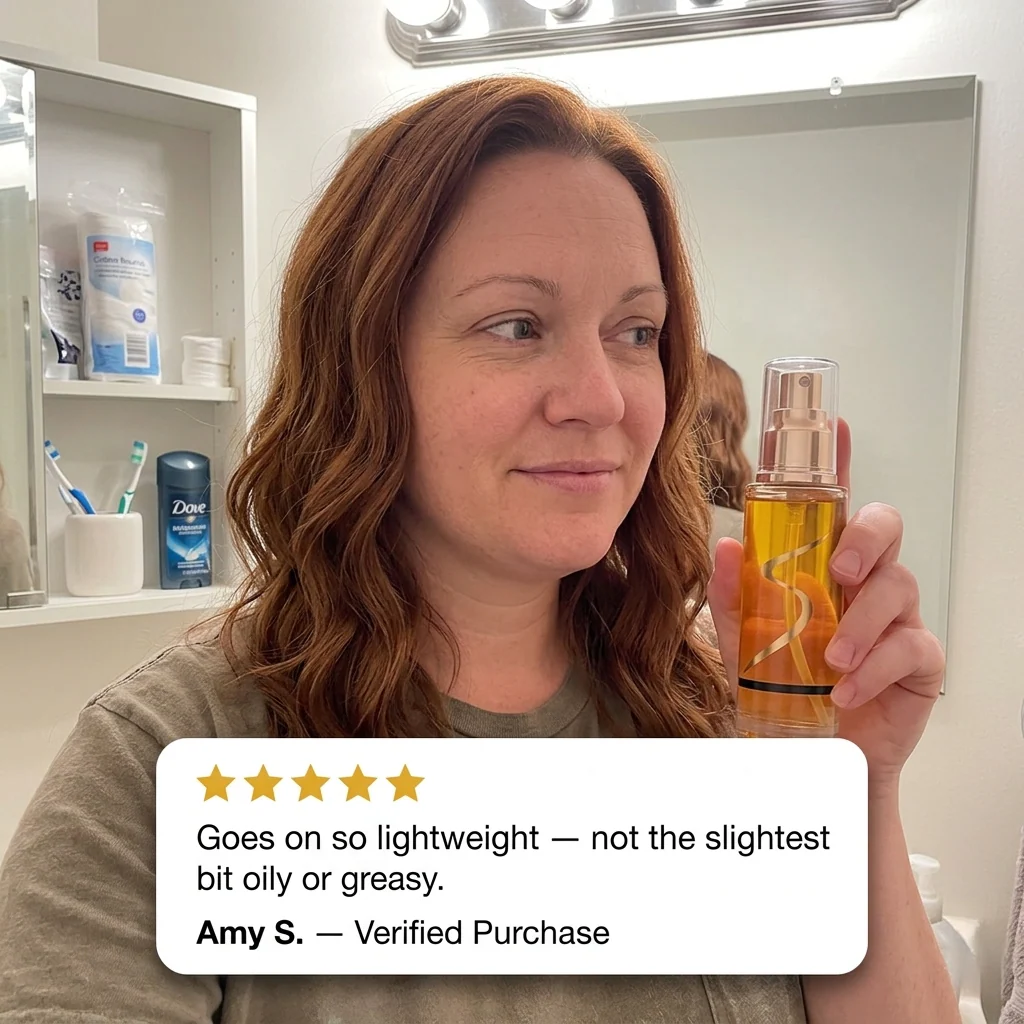 Velsheen™ – Lightweight Anti-Frizz Hair Oil Serum Spray +50% OFF - Image 5