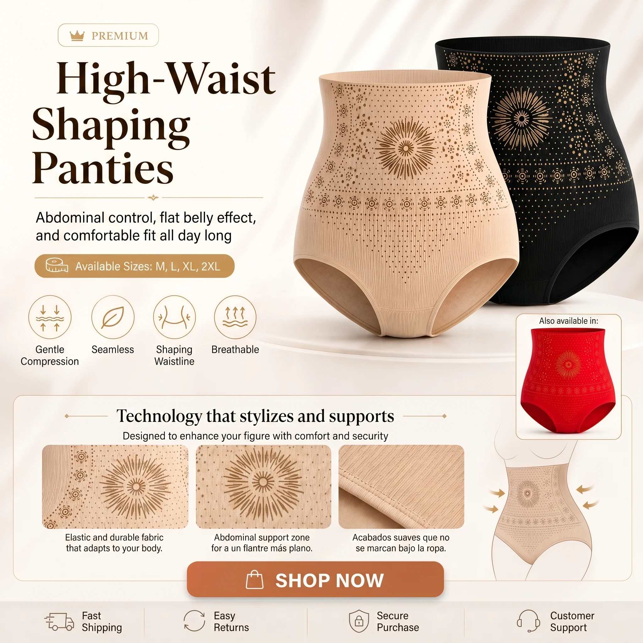 Vesara™ – Seamless 360° High-Waist Shaping Shorts for Women + 50% OFF - Image 5