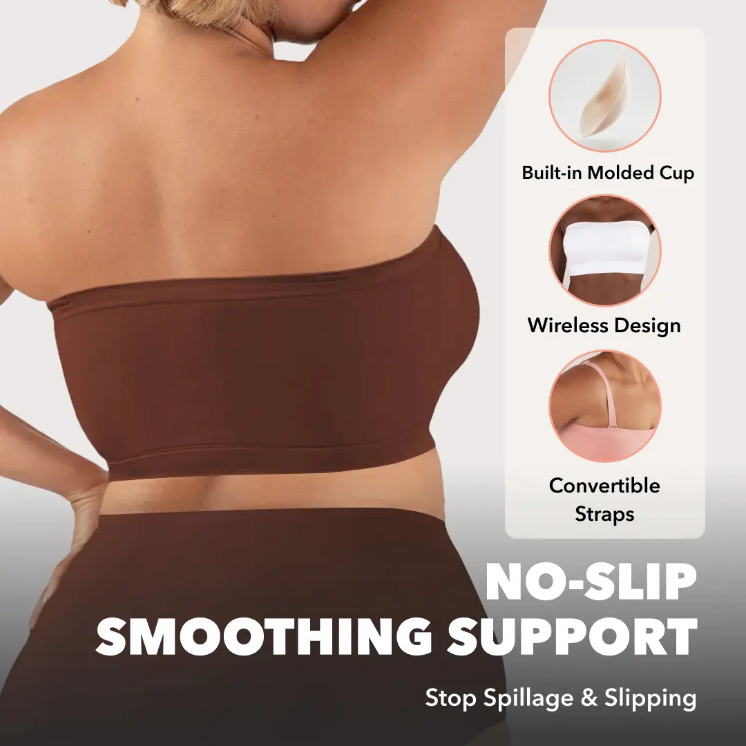 The AuraSupport Convertible Bandeau — Versatile Wireless Comfort + 50% OFF - Image 5