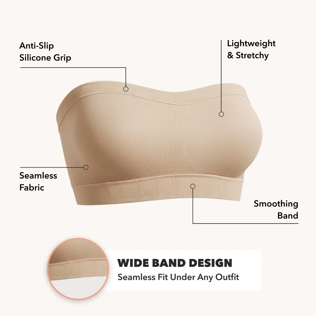 The AuraSupport Convertible Bandeau — Versatile Wireless Comfort + 50% OFF - Image 7