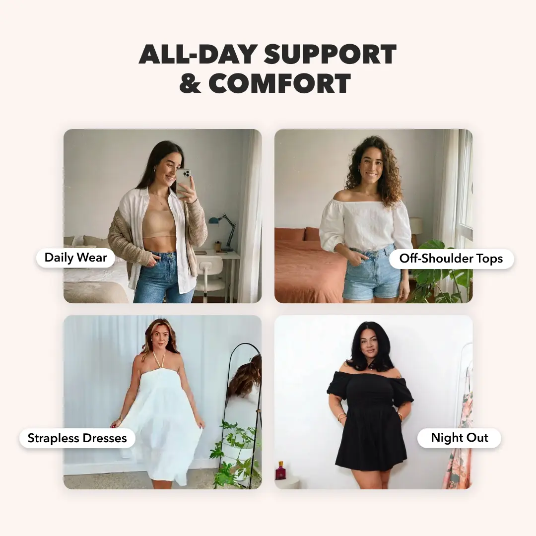 The AuraSupport Convertible Bandeau — Versatile Wireless Comfort + 50% OFF - Image 8