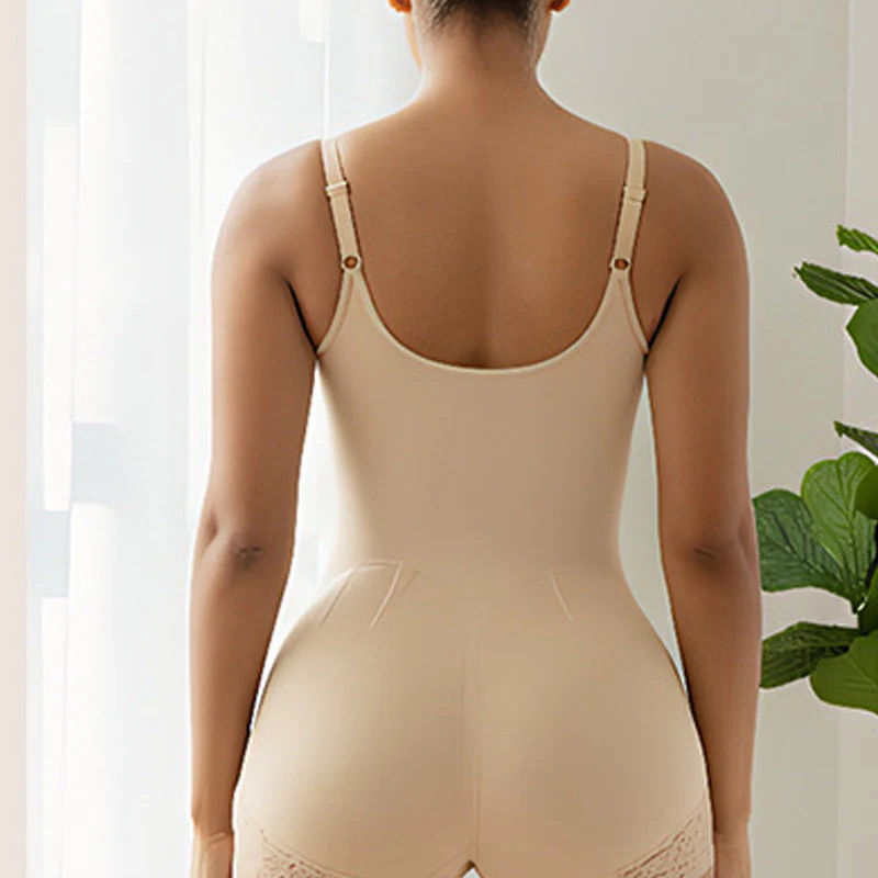 Poise™ – Dual-Zip Tummy Control Shapewear Bodysuit with Anti-Slip Lace + 50% OFF - Image 3