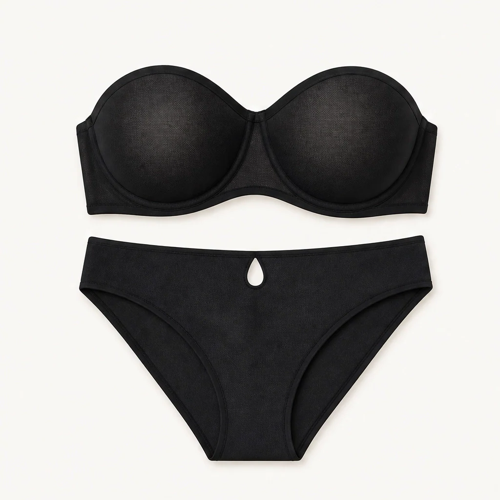 Bardelle™ – Sheer Mesh Strapless Balconette Bra with Convertible Straps & No-Slip Support + 50% OFF - Image 11