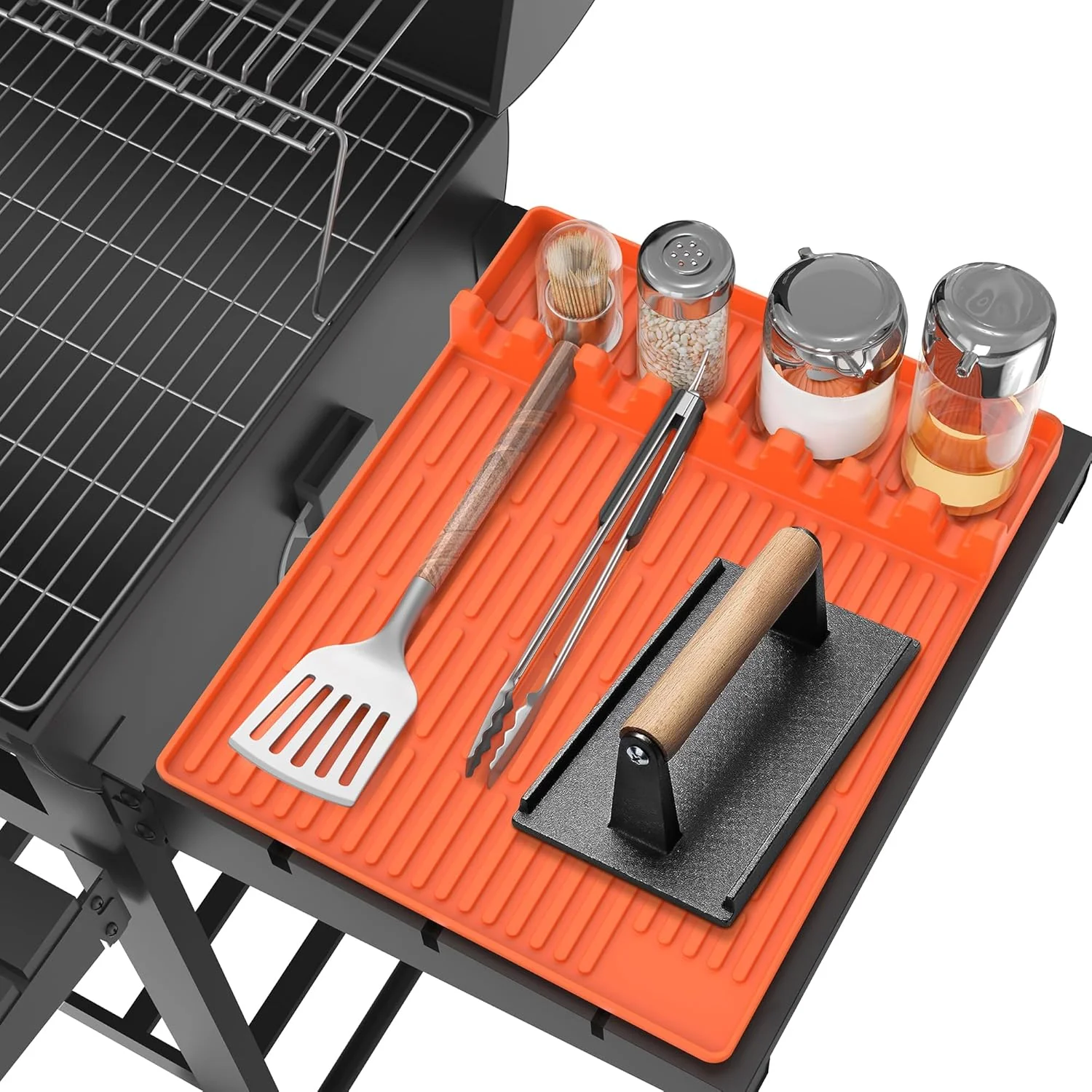DripDock™ – Heat-Resistant Silicone Utensil Mat with Built-In Drip Tray + 50% OFF - Image 11