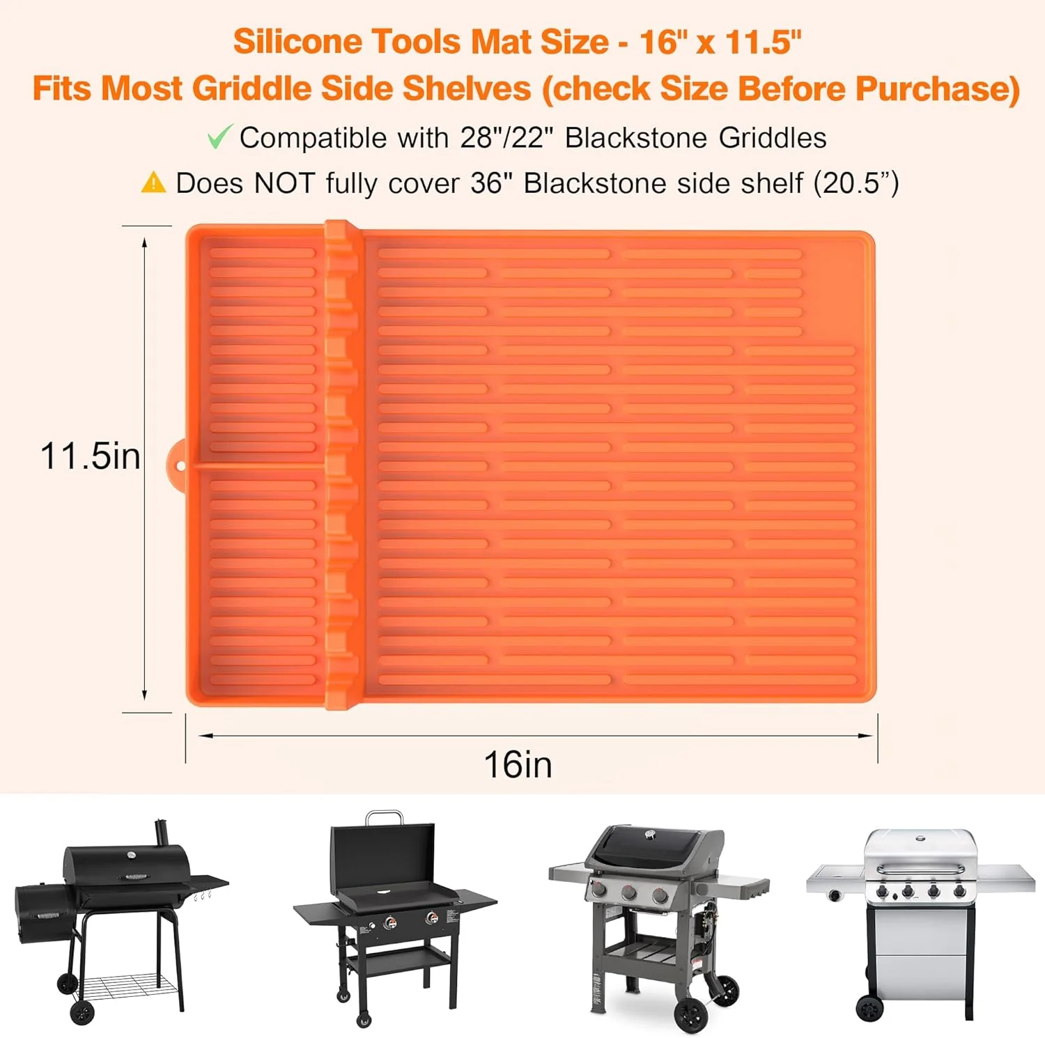 DripDock™ – Heat-Resistant Silicone Utensil Mat with Built-In Drip Tray + 50% OFF - Image 9