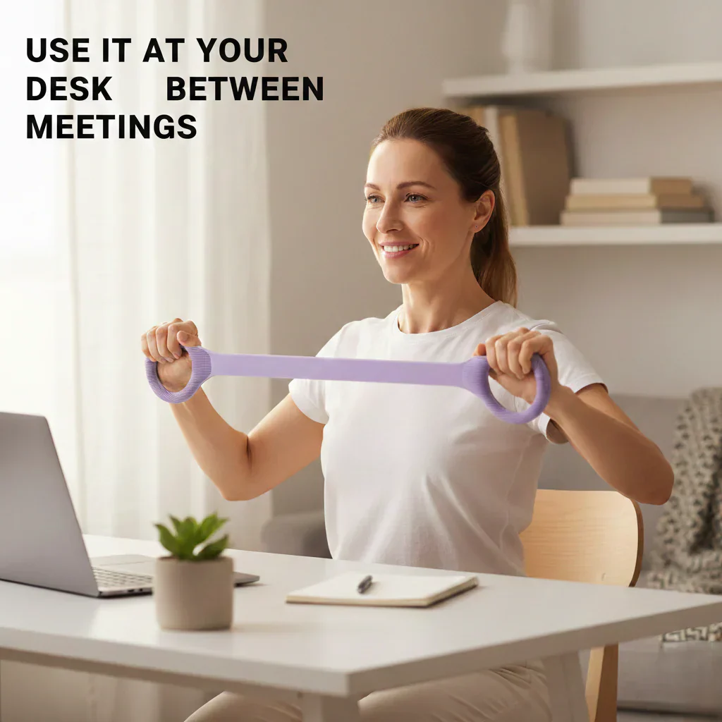 Arcleve™ – Silicone Figure-8 Resistance Band for Arm, Back & Shoulder Toning + 50% OFF - Image 3