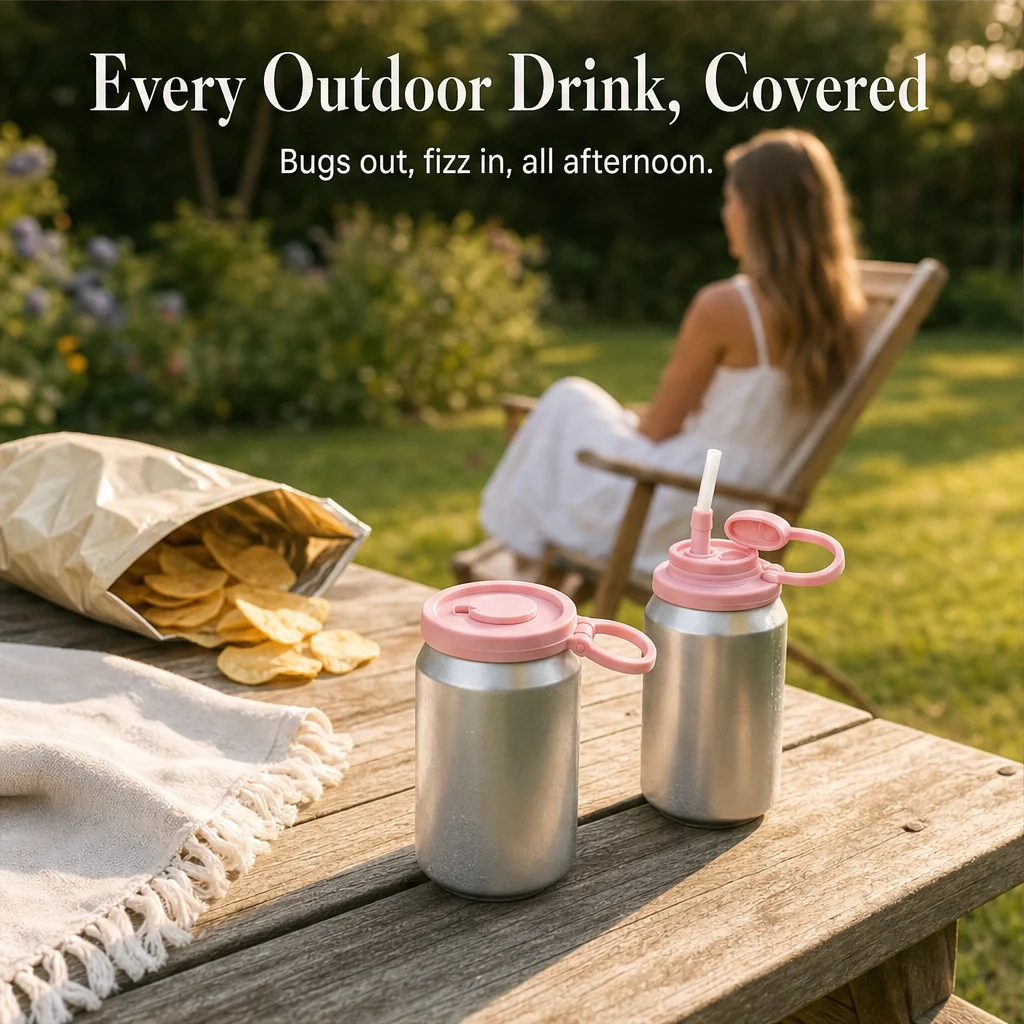 Brimly™ – Spill-Proof Silicone Can Lid with Built-In Straw + Buy 1 Get 1 FREE - Image 11