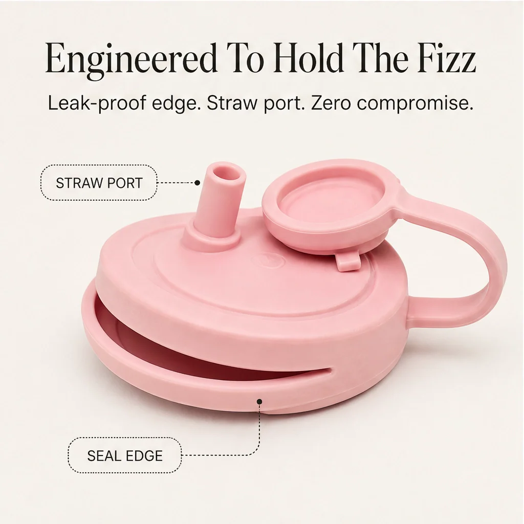 Brimly™ – Spill-Proof Silicone Can Lid with Built-In Straw + Buy 1 Get 1 FREE - Image 7