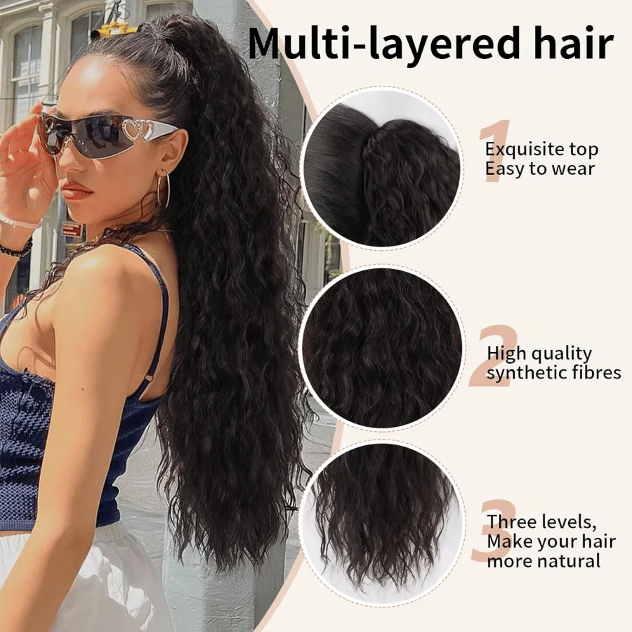 The AuraTail Ponytail Extension - Instant Salon Volume in Seconds + 50% OFF - Image 19