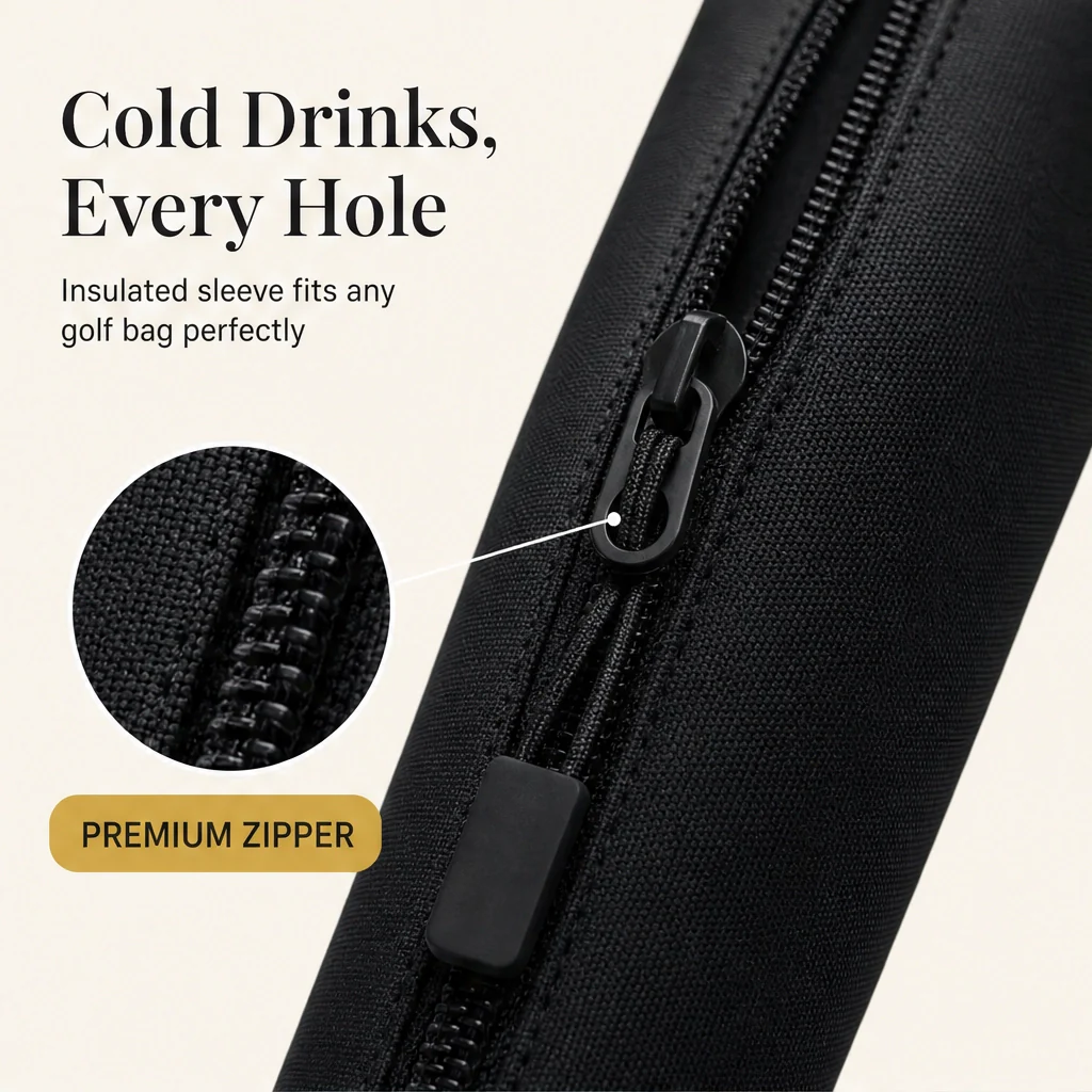 Frostbank™ – Slim 7-Can Insulated Golf Bag Cooler Sleeve + 50% OFF - Image 4