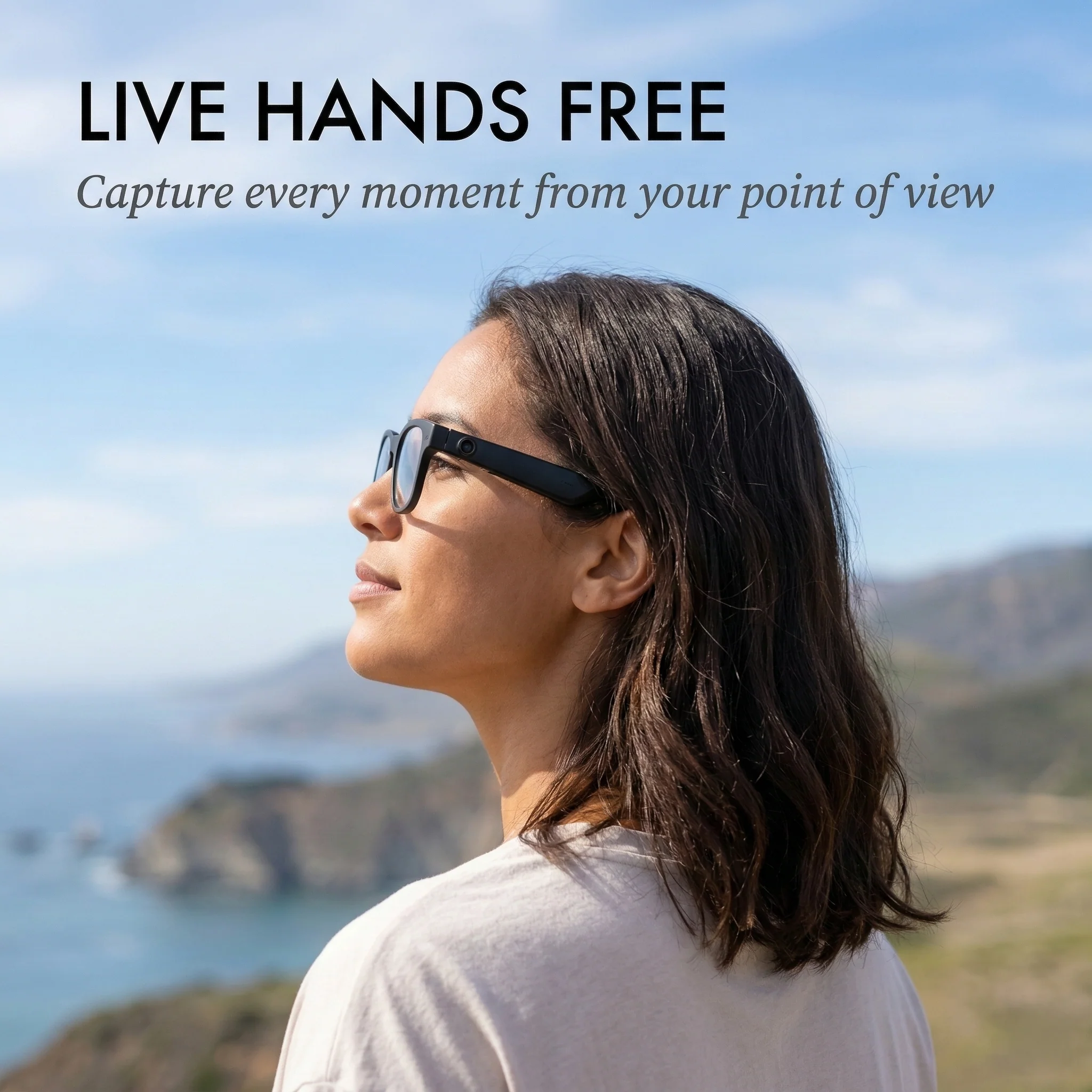 Focalux™ – EIS Anti-Shake Camera, 3D Audio & Interchangeable Lens Smart Glasses + 50% OFF - Image 2