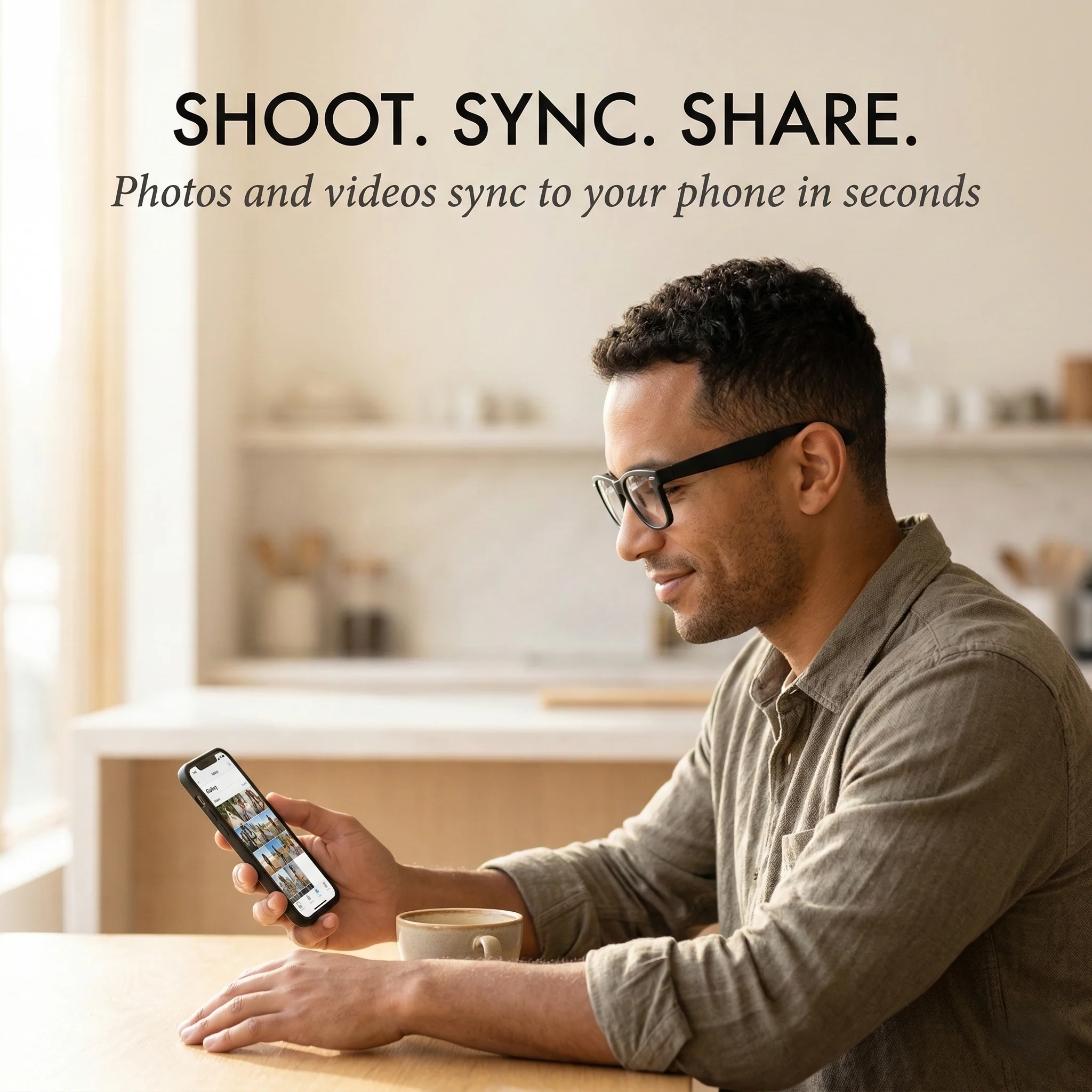 Focalux™ – EIS Anti-Shake Camera, 3D Audio & Interchangeable Lens Smart Glasses + 50% OFF - Image 3
