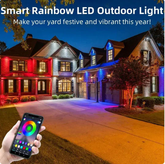 The AuraGlow Permanent Smartlight - Smart Rainbow LED, IP65 Waterproof, and WiFi/Bluetooth App Control + 50% OFF - Image 2