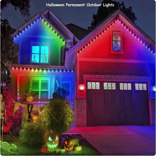 The AuraGlow Permanent Smartlight - Smart Rainbow LED, IP65 Waterproof, and WiFi/Bluetooth App Control + 50% OFF - Image 9