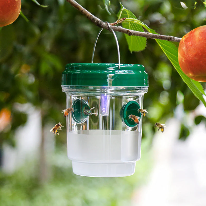 Duskbeacon™ – Solar-Powered LED Wasp & Yellow Jacket Trap with Dual Entry Tunnels +50% OFF - Image 10