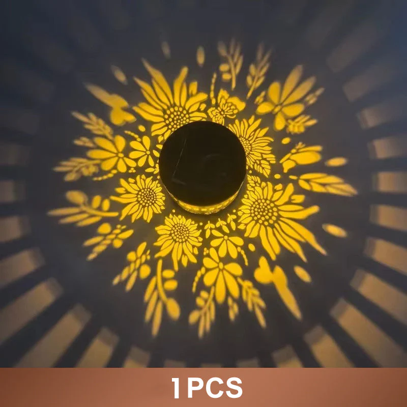 Duskbloom™ – Solar Mandala Projection Light, IP65 Weatherproof, Auto On/Off + 50% OFF - Image 9