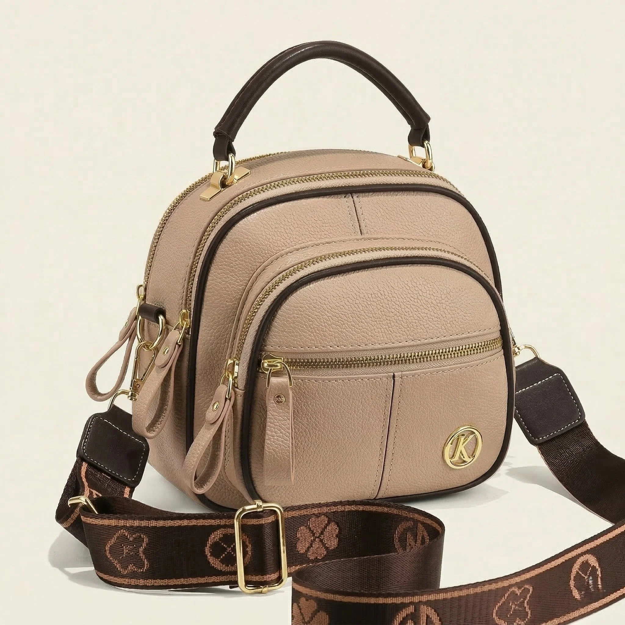 Velaine™ – 5-Compartment Dual-Carry Leather Crossbody Bag +50% OFF - Image 11