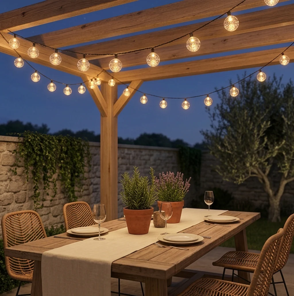 Arbor Glow™ – Solar Crystal Bubble Globe String Lights with 8 Modes (IP65 Waterproof) + 50% OFF - Image 11