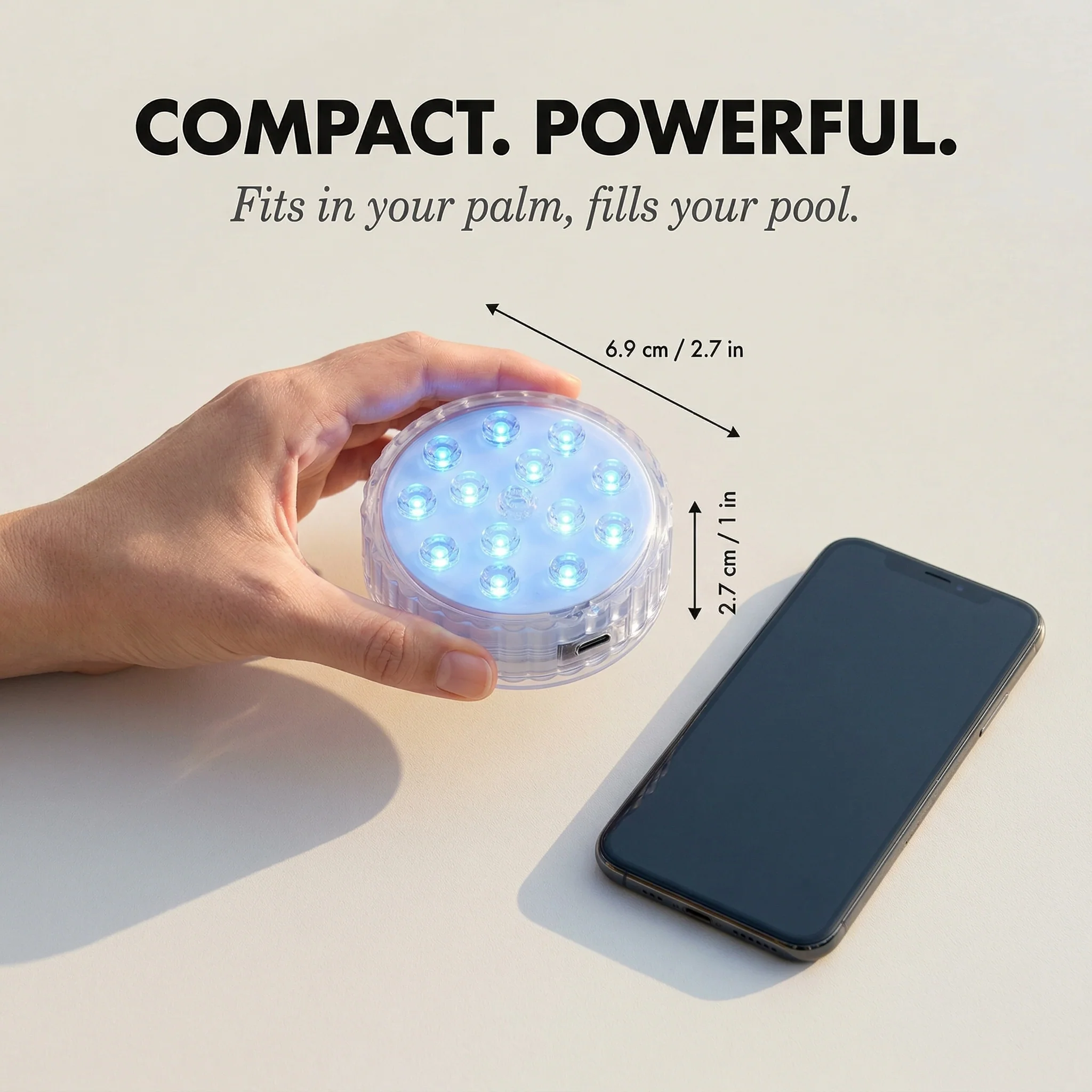 Lumova™ – 16-Color Submersible LED Pool Lights with RF Remote +50% OFF - Image 4
