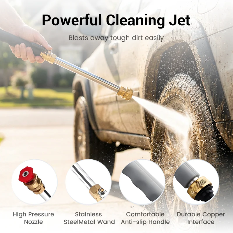 The AuraBlast Water Wand — High-Pressure Power for Every Surface + 50% OFF - Image 4