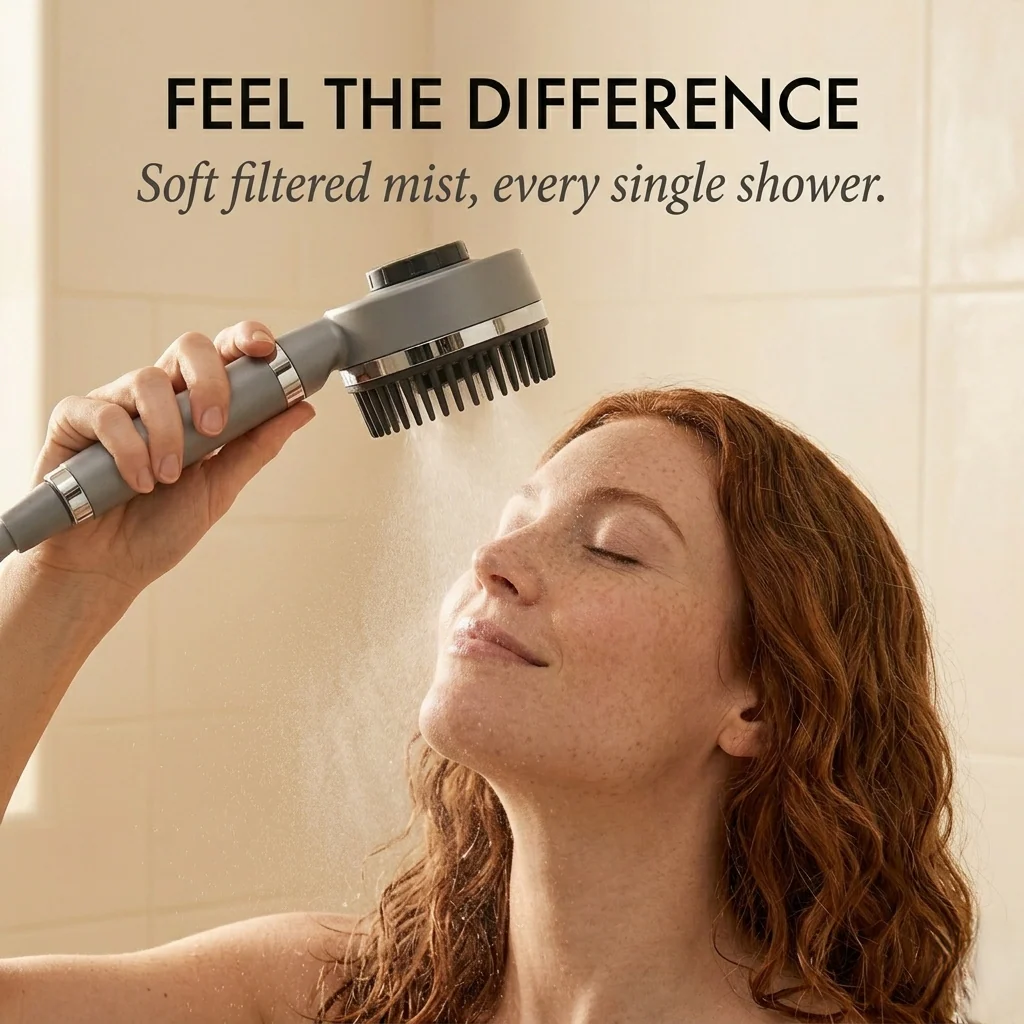 Rinswell™ – High-Pressure Filtered Shower Head with Scalp Massage & 10 Spray Modes + 50% OFF - Image 3