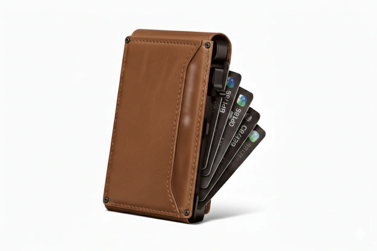 Ashford™ – RFID Pop-Up Slim Leather Card Holder Wallet + 50% OFF - Image 9