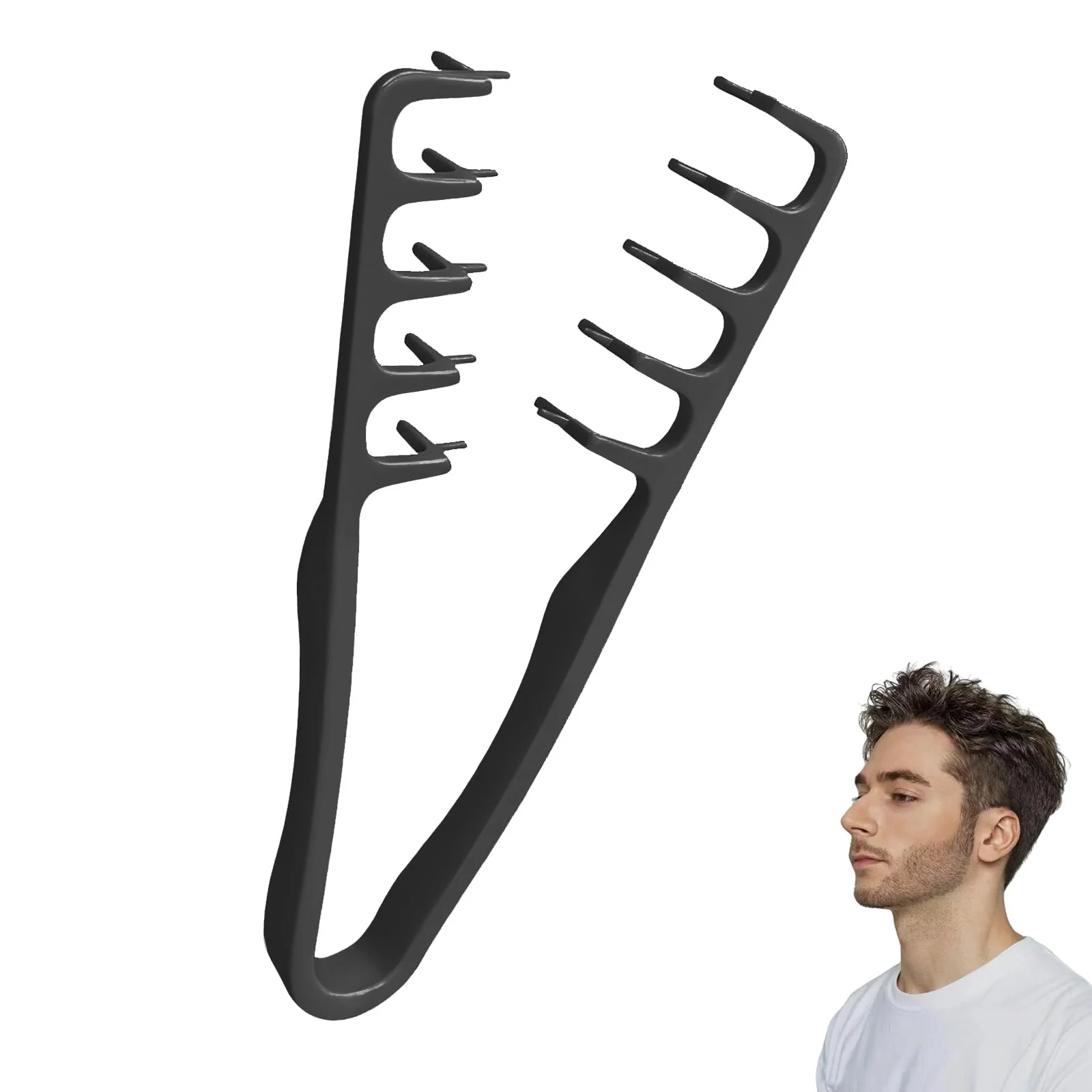 The AuraVolume Comb - Wide-Toothed Fluffy Texture & Volumizing Boot Lift + 50% OFF - Image 10