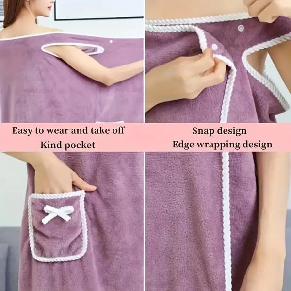 The ComfortWrap - Secure, Hands-Free Luxury After Every Shower - 50% OFF - Image 8