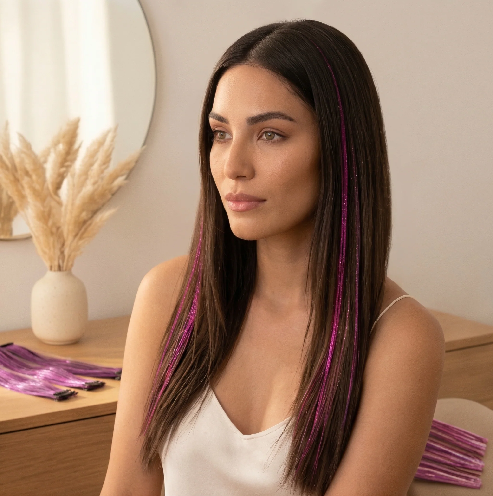 Lumette™ – Instant Clip-In Hair Tinsel | No Knots, No Salon, Pure Sparkle + 50% OFF - Image 9