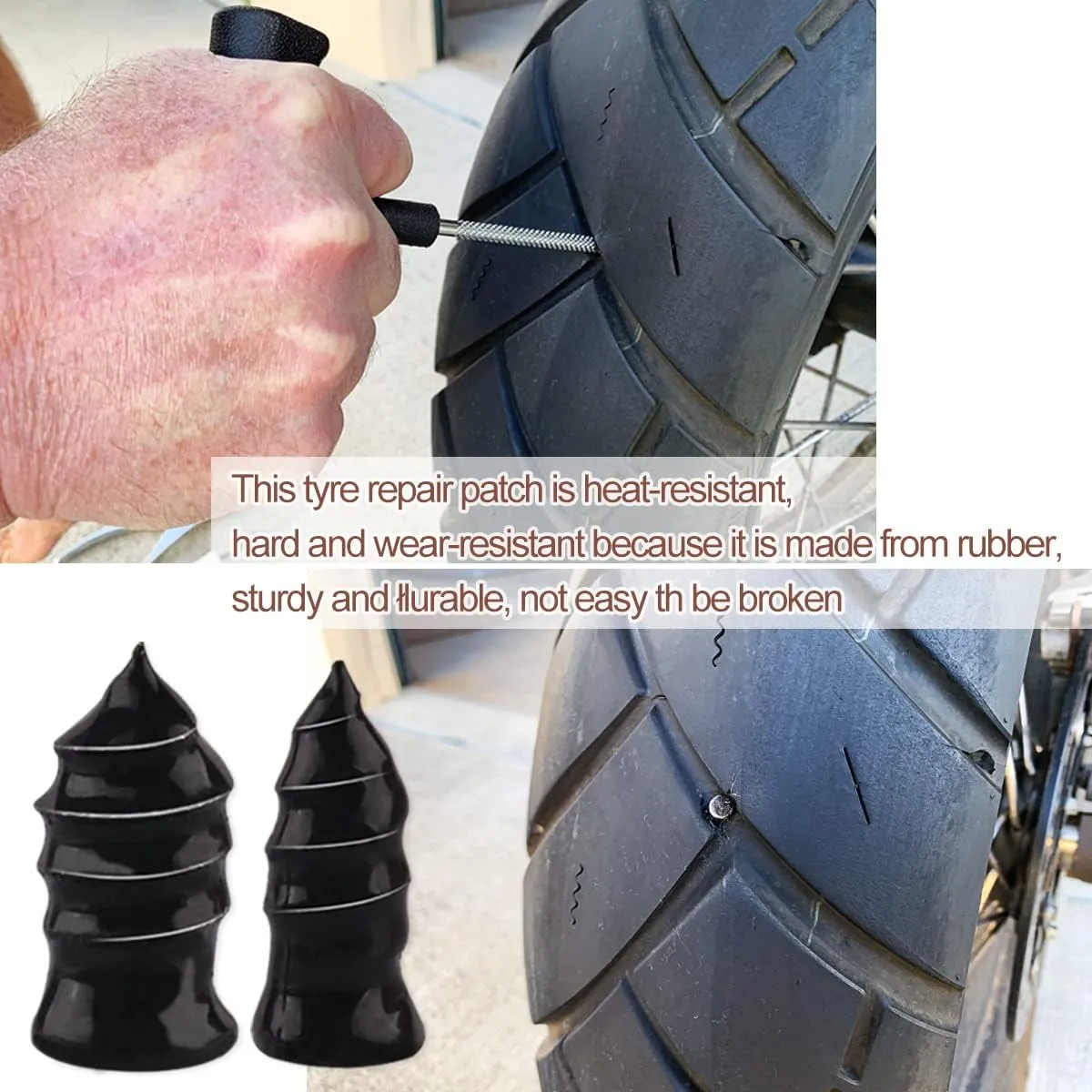 The Tire Repair Rubber Nail – Instant, Durable, No-Tools Tire Fix + 50% OFF - Image 5