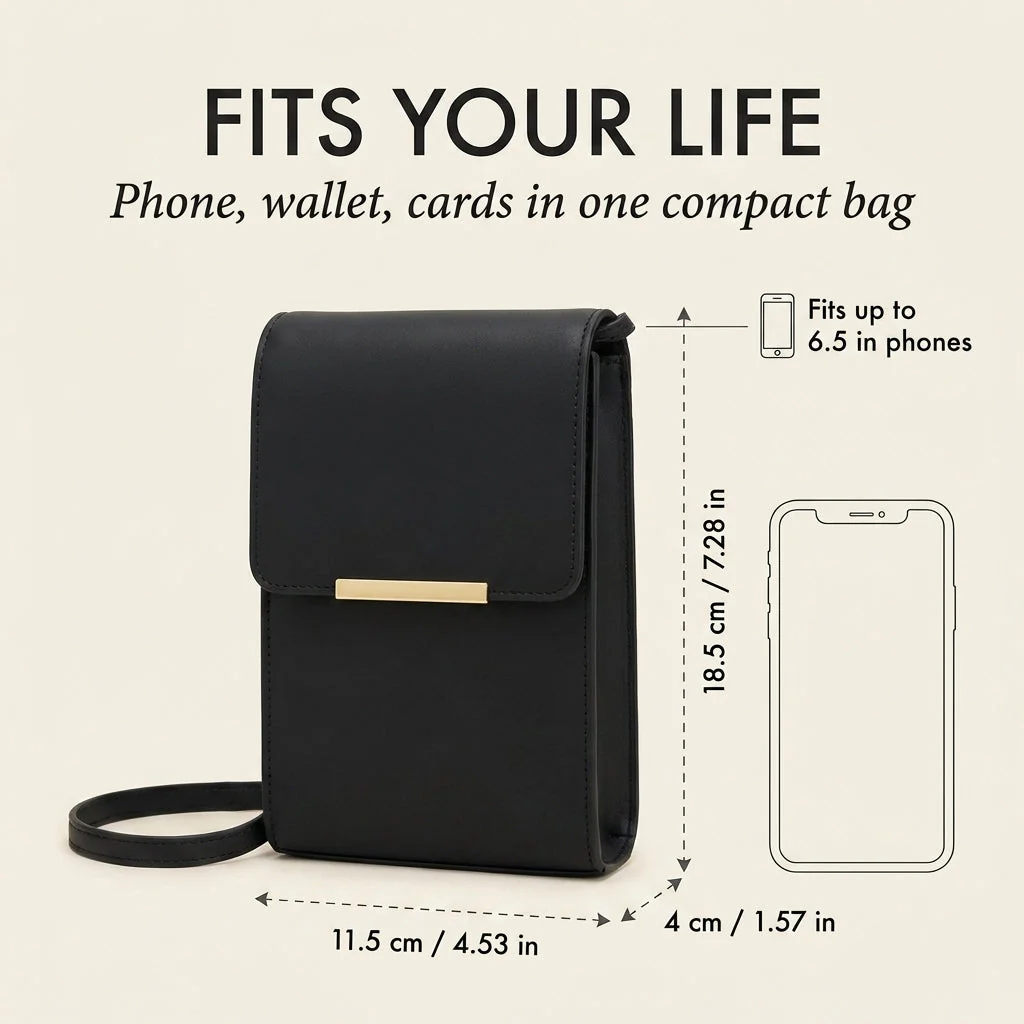 Sloane™ – Touchscreen Crossbody Phone Wallet Bag for Women + 50% OFF - Image 4