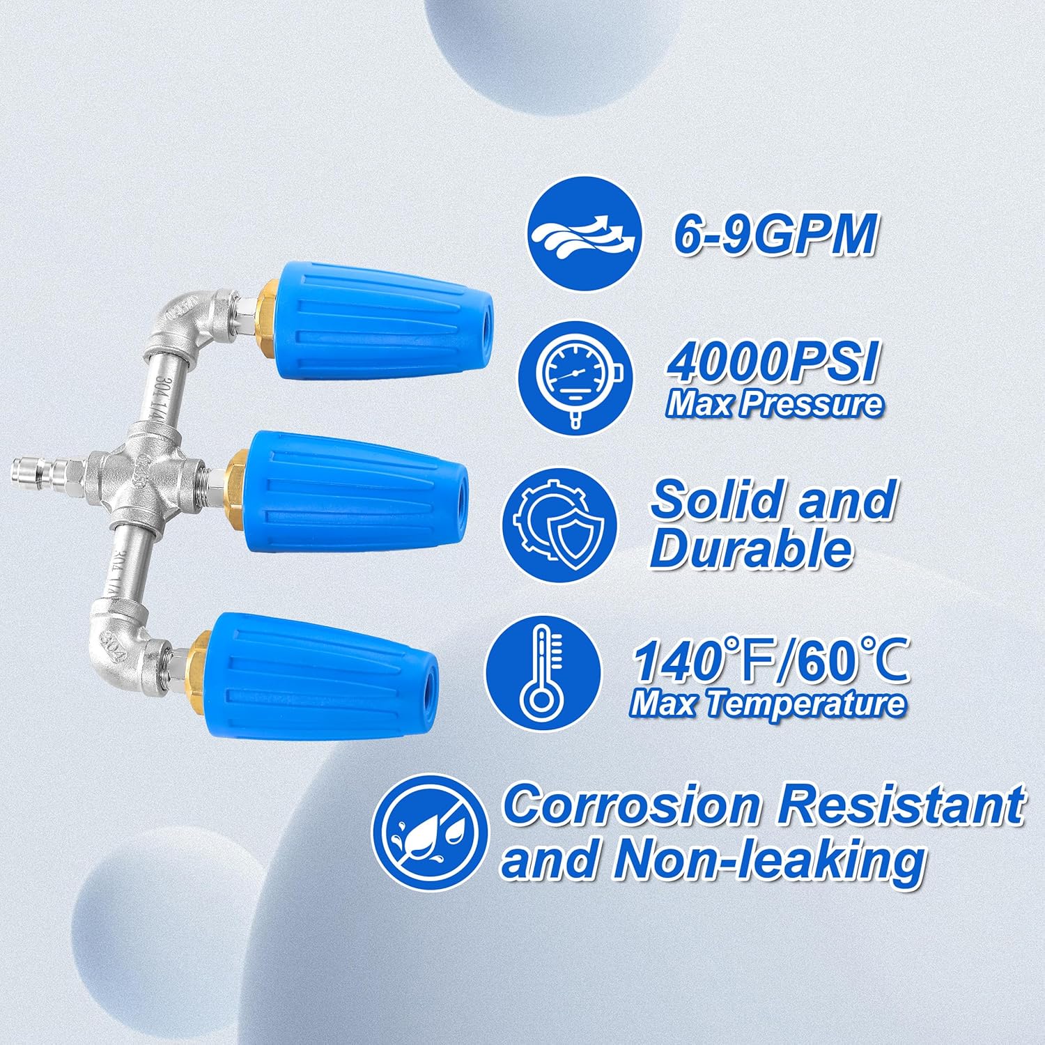 The AuraForce Triple Turbo Nozzle — Professional 360° Power Cleaning + 50% OFF - Image 4