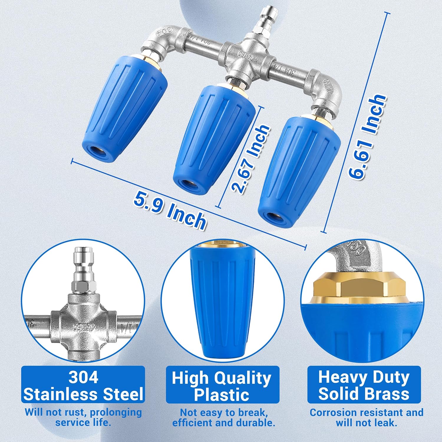 The AuraForce Triple Turbo Nozzle — Professional 360° Power Cleaning + 50% OFF - Image 5