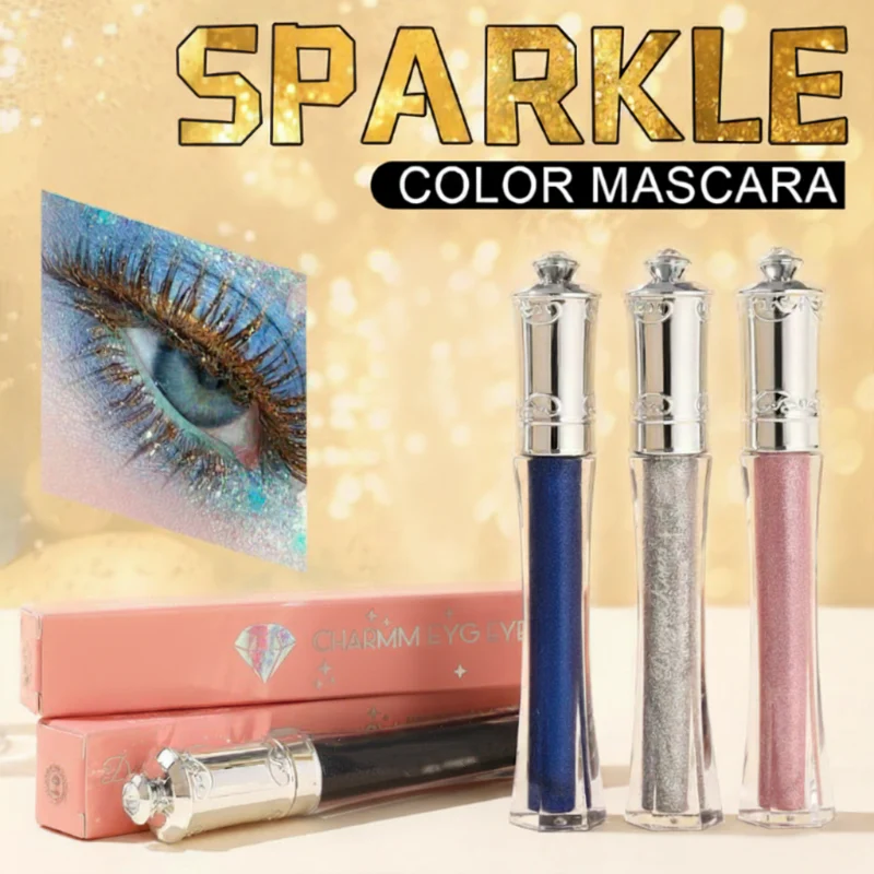 The AuraSpark Glitter Mascara — Waterproof Sparkling Color + Buy 1 Get 1 FREE - Image 2