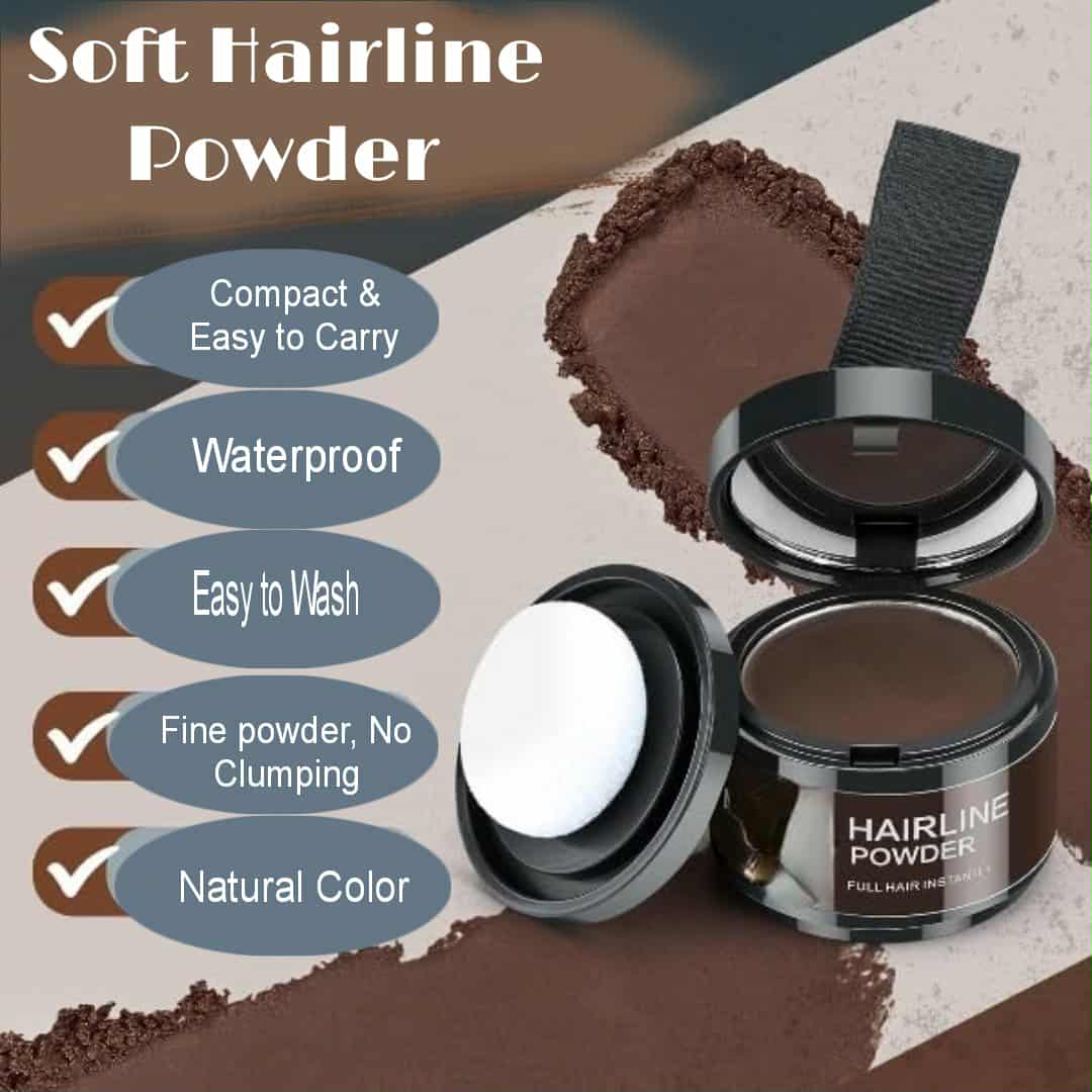 The RootRenew™ Powder - A Fuller Hairline, Instantly - 1+1 FREE - Image 2