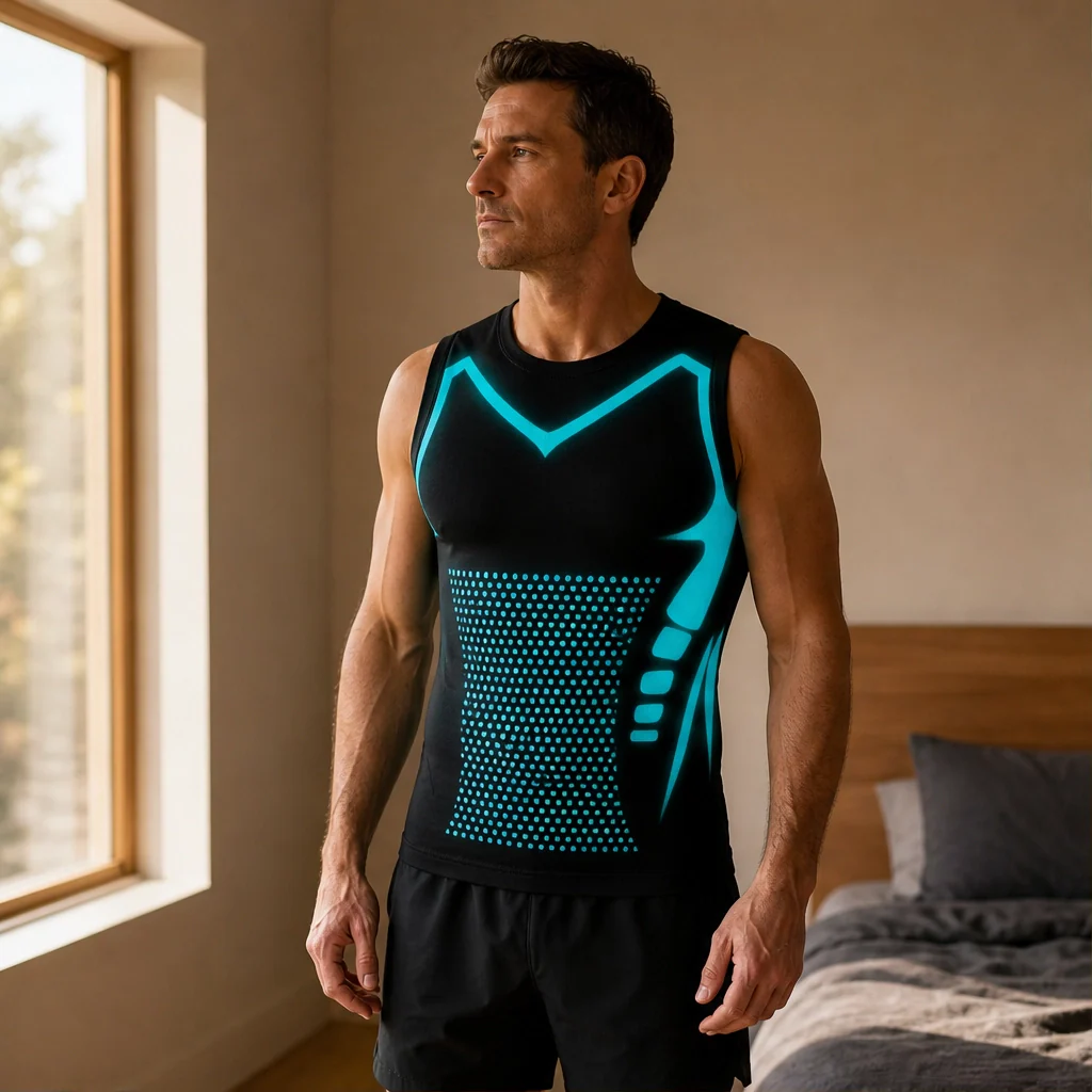 Coremont™ – Ionic Ice-Silk Compression Body Shaping Vest for Men + 50% OFF