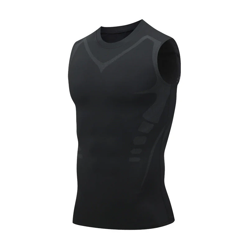 Coremont™ – Ionic Ice-Silk Compression Body Shaping Vest for Men + 50% OFF - Image 16