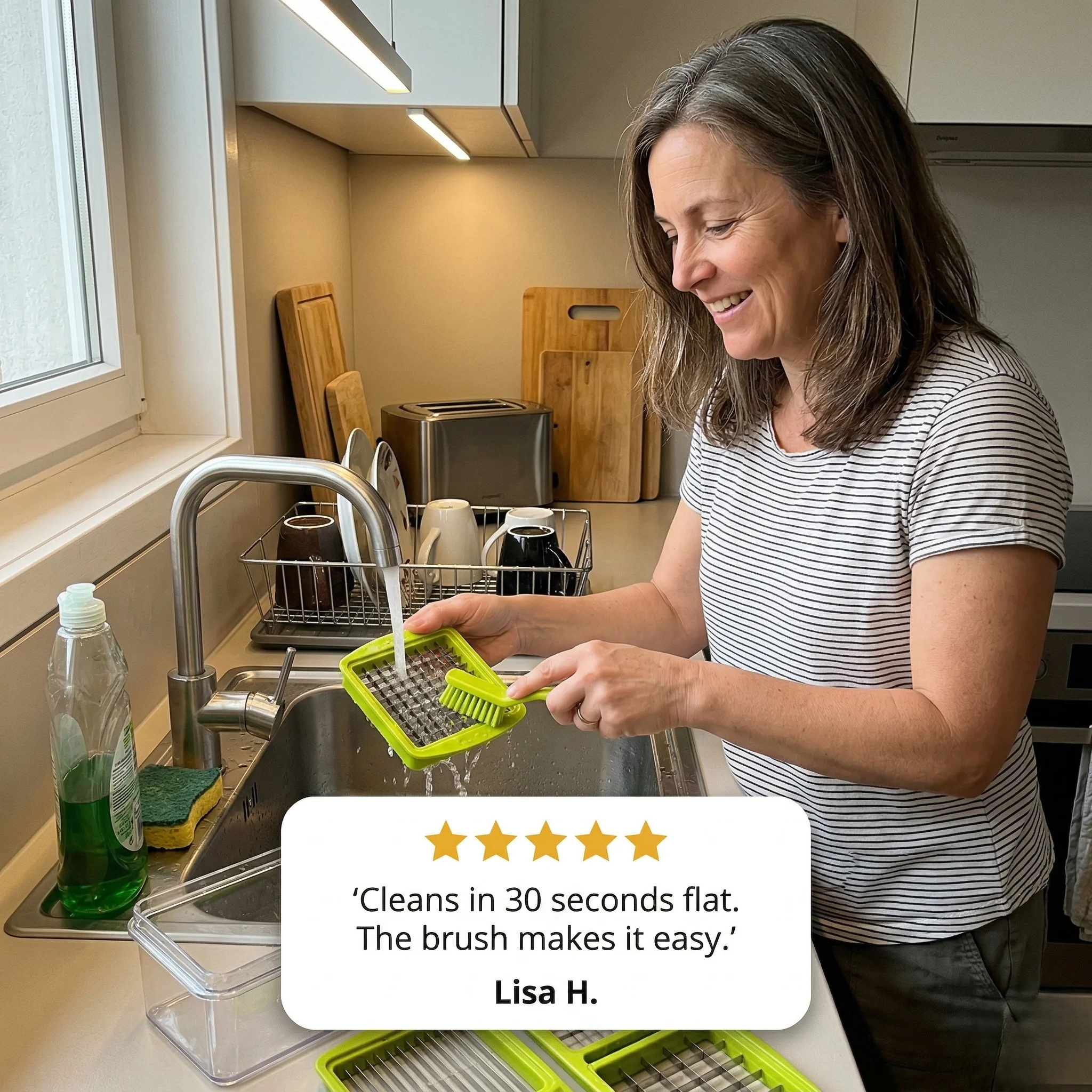 Cropwell™ – 7-in-1 Interchangeable Blade Vegetable & Fruit Chopper Slicer Set + 50% OFF - Image 7