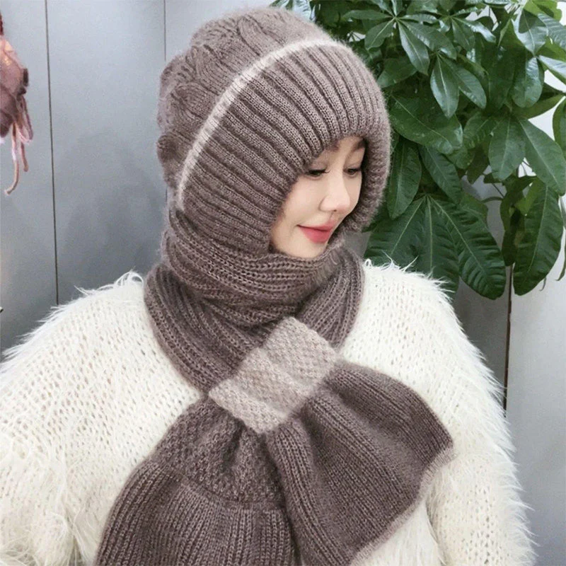 The ThermoKnit Scarf-Hat - Your Head, Ears, and Neck Protected + 50% OFF - Image 2